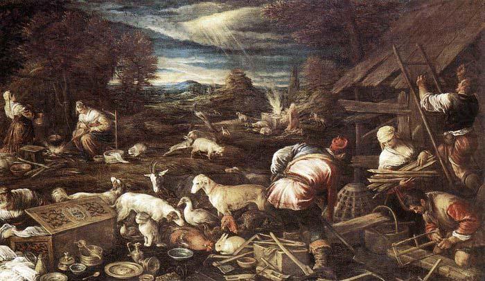 Jacopo Bassano Noah's Sacrifice china oil painting image